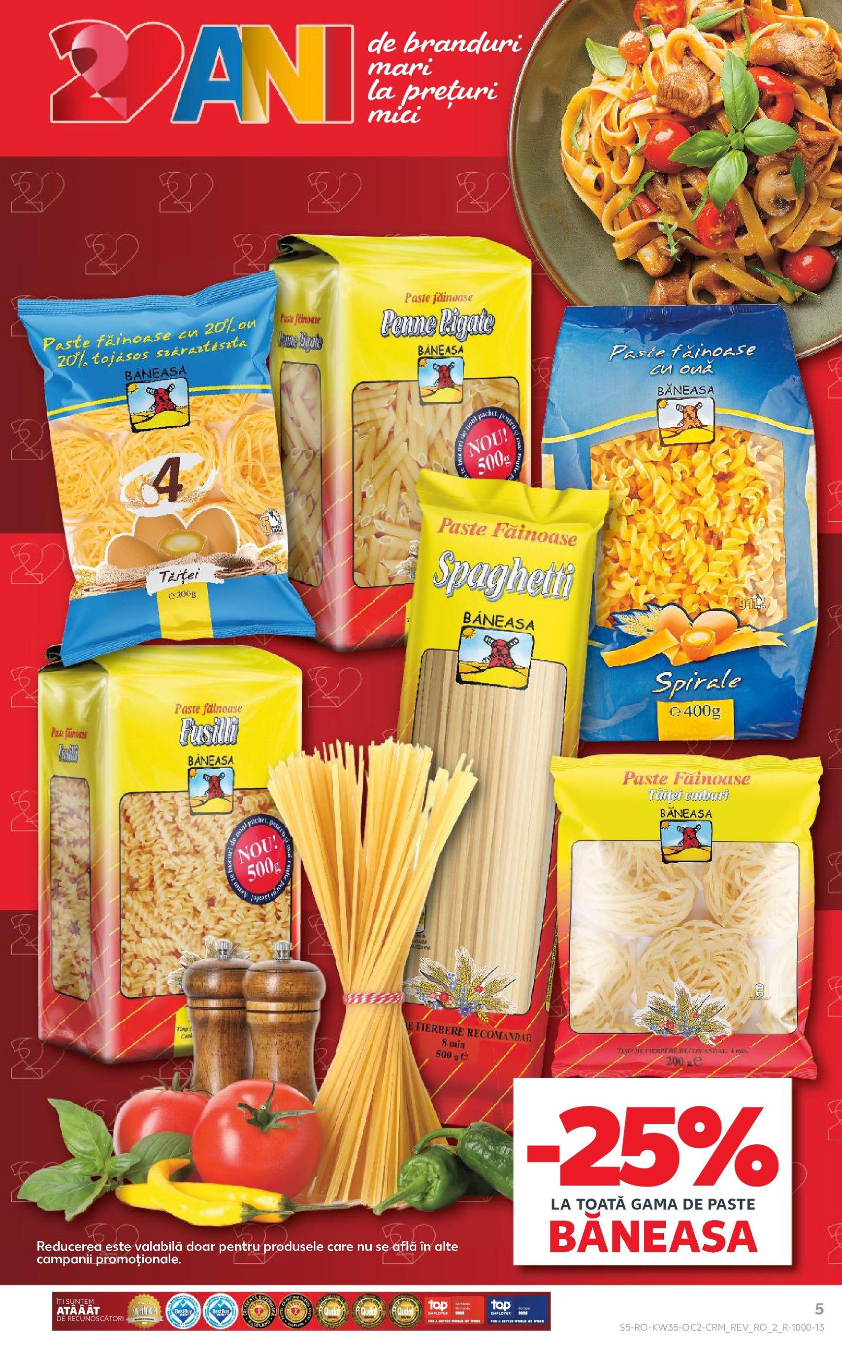 Catalog Kaufland - Bucureşti - cataloage valabile începând cu 27.08.2025 pagina 5 din 64 Catalog Kaufland - Bucureşti - cataloage valabile începând cu 27.08.2025 pagina 5 din 64