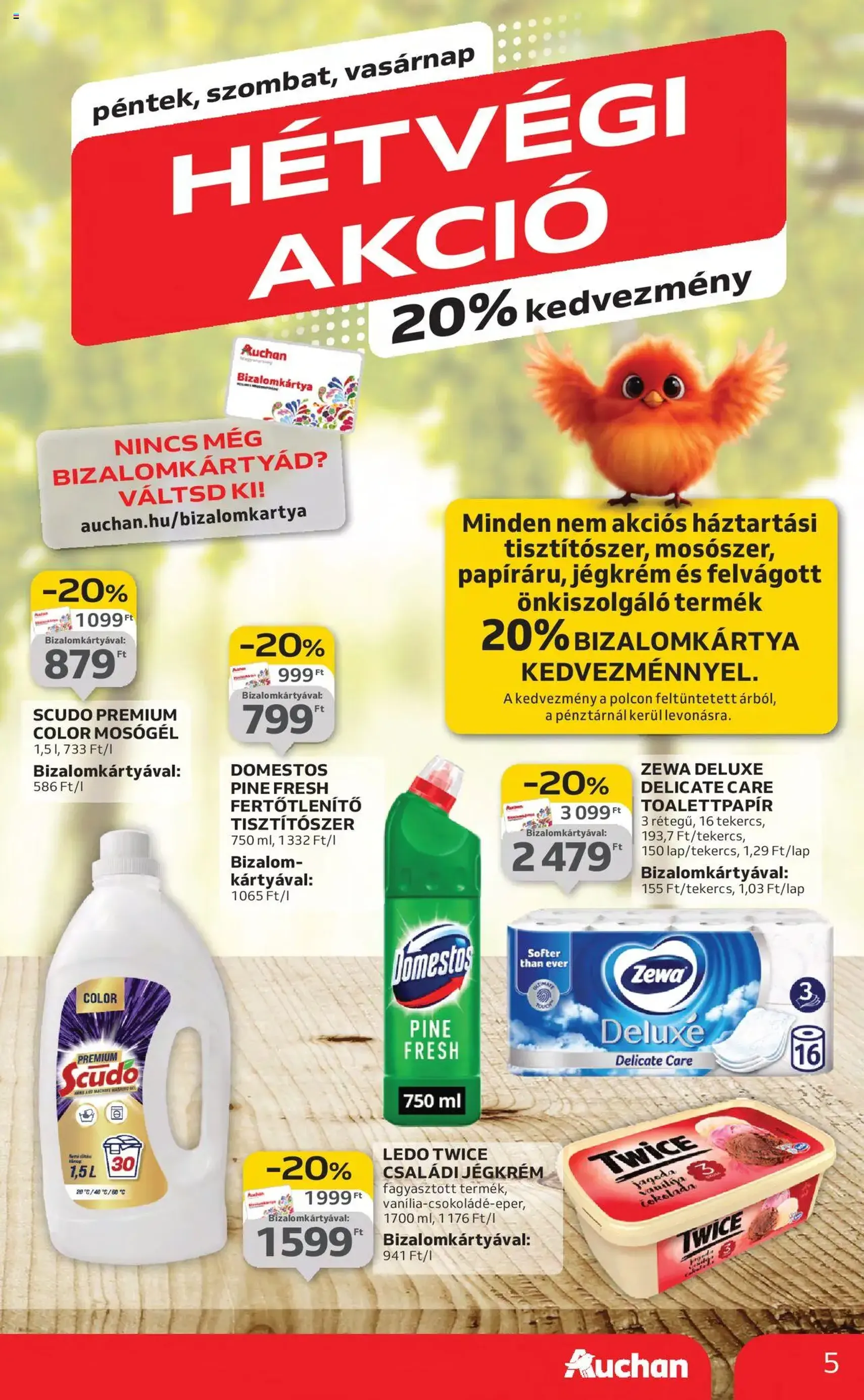 Auchan Akciós újság - 2025.08.21. érvényes szórólap 5 oldal 42 oldalból