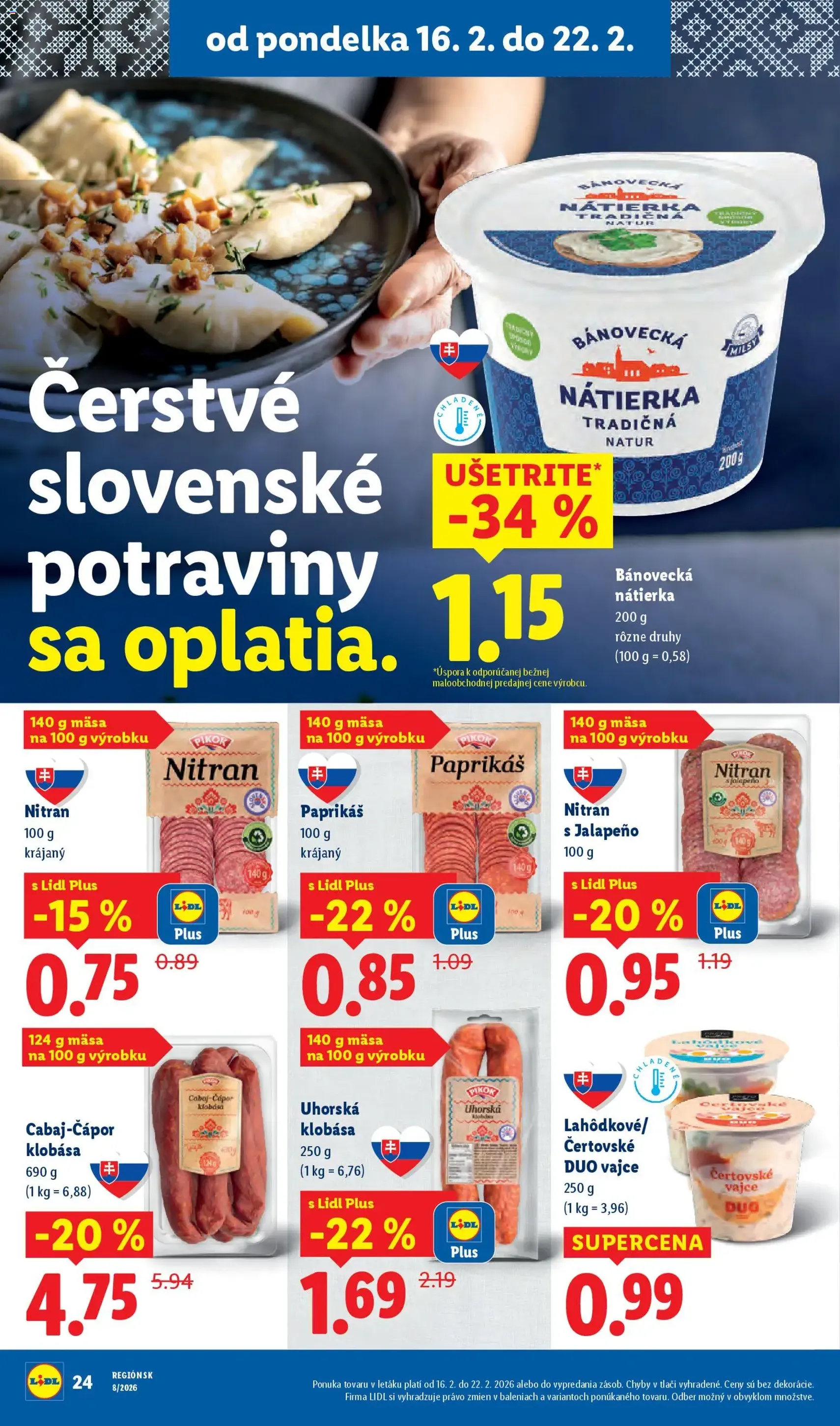 Lidl leták - platný leták od 16.02.2026 strana 26 z 95