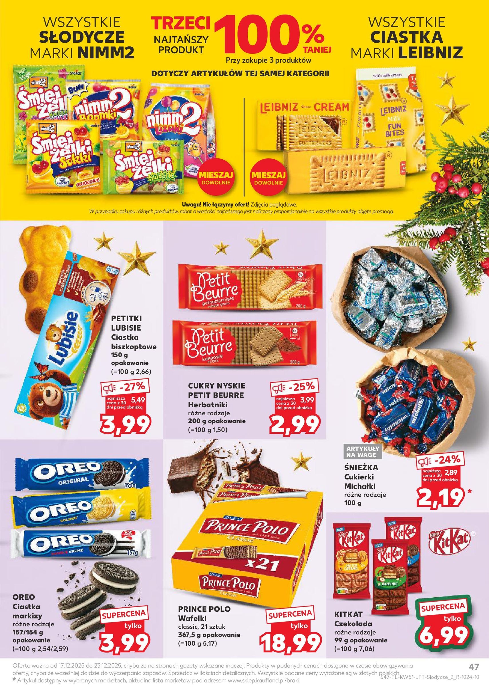 Kaufland gazetka - ważny gazetka od 17.12.2025 strona 47 z 64