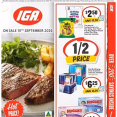 IGA Catalogue VIC - Flyer preview valid from 10/09/2025