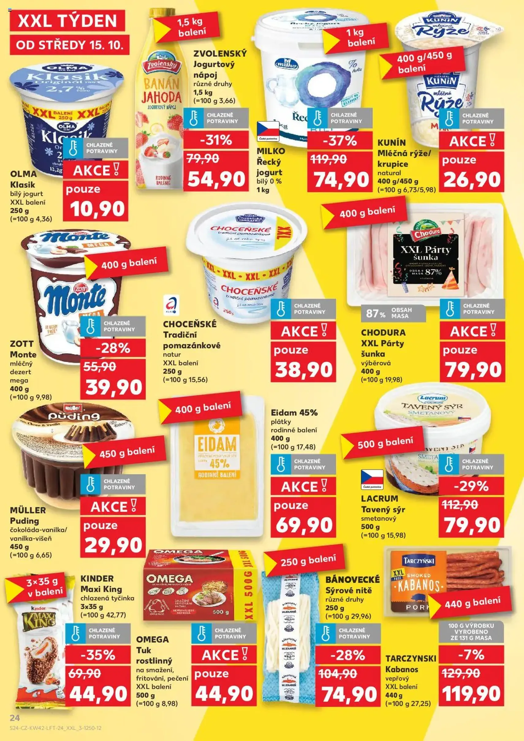 Kaufland leták - platný leták od 15.10.2025 strana 24 z 90 Kaufland leták - platný leták od 15.10.2025 strana 24 z 90