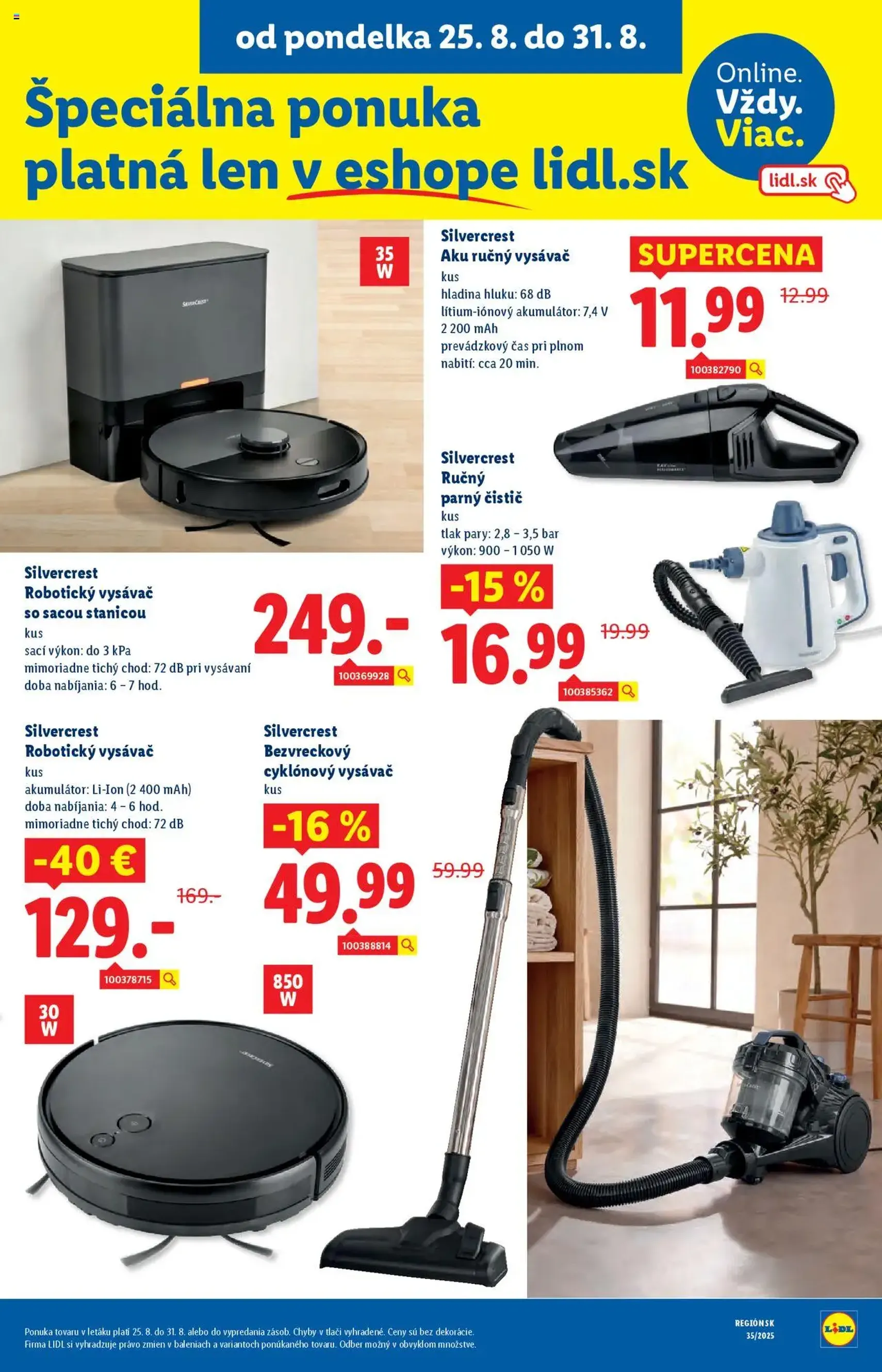 Lidl leták - platný leták od 25.08.2025 strana 62 z 101 Lidl leták - platný leták od 25.08.2025 strana 62 z 101