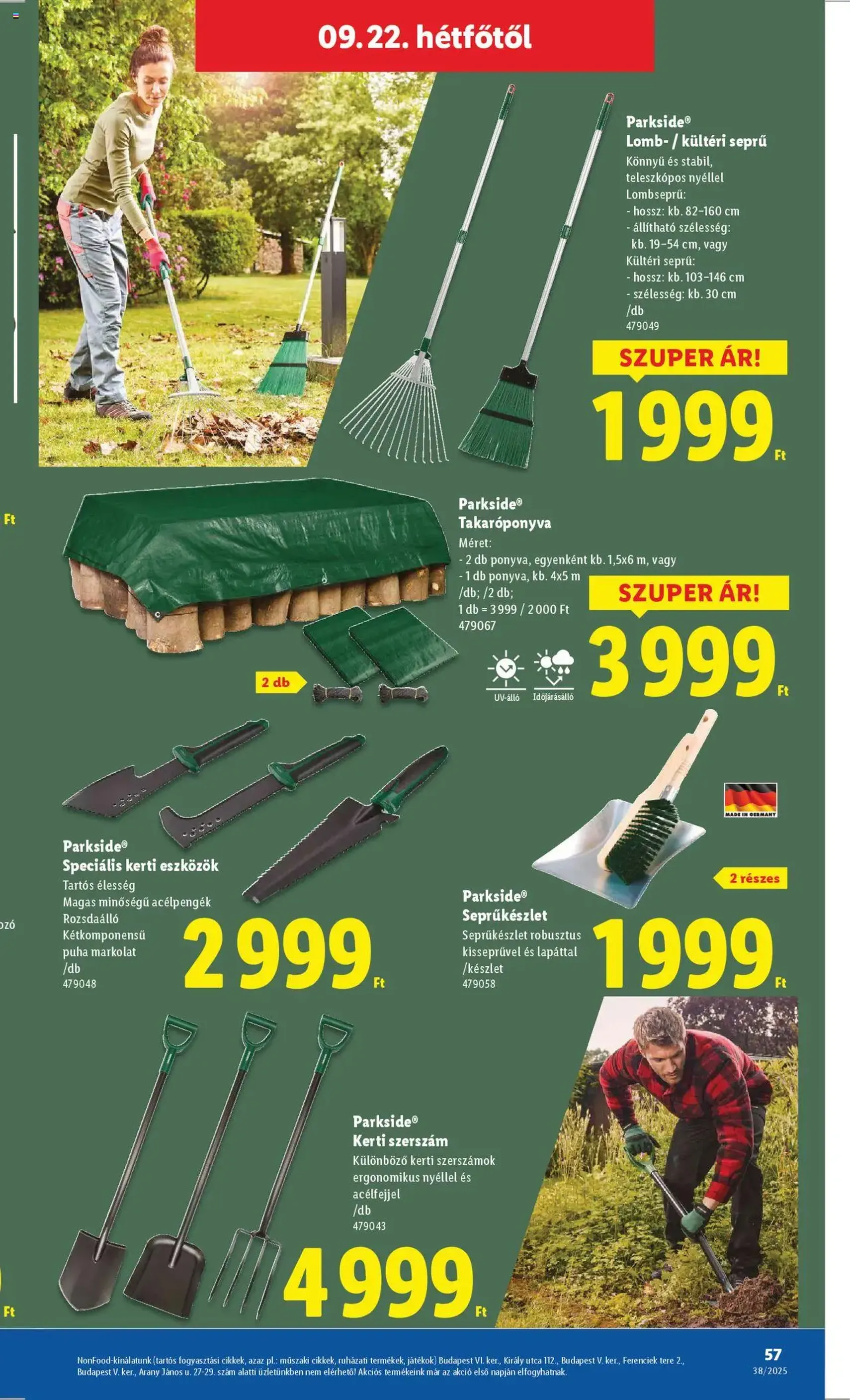 Lidl Akciós újság - 2025.09.18. érvényes szórólap 57 oldal 74 oldalból