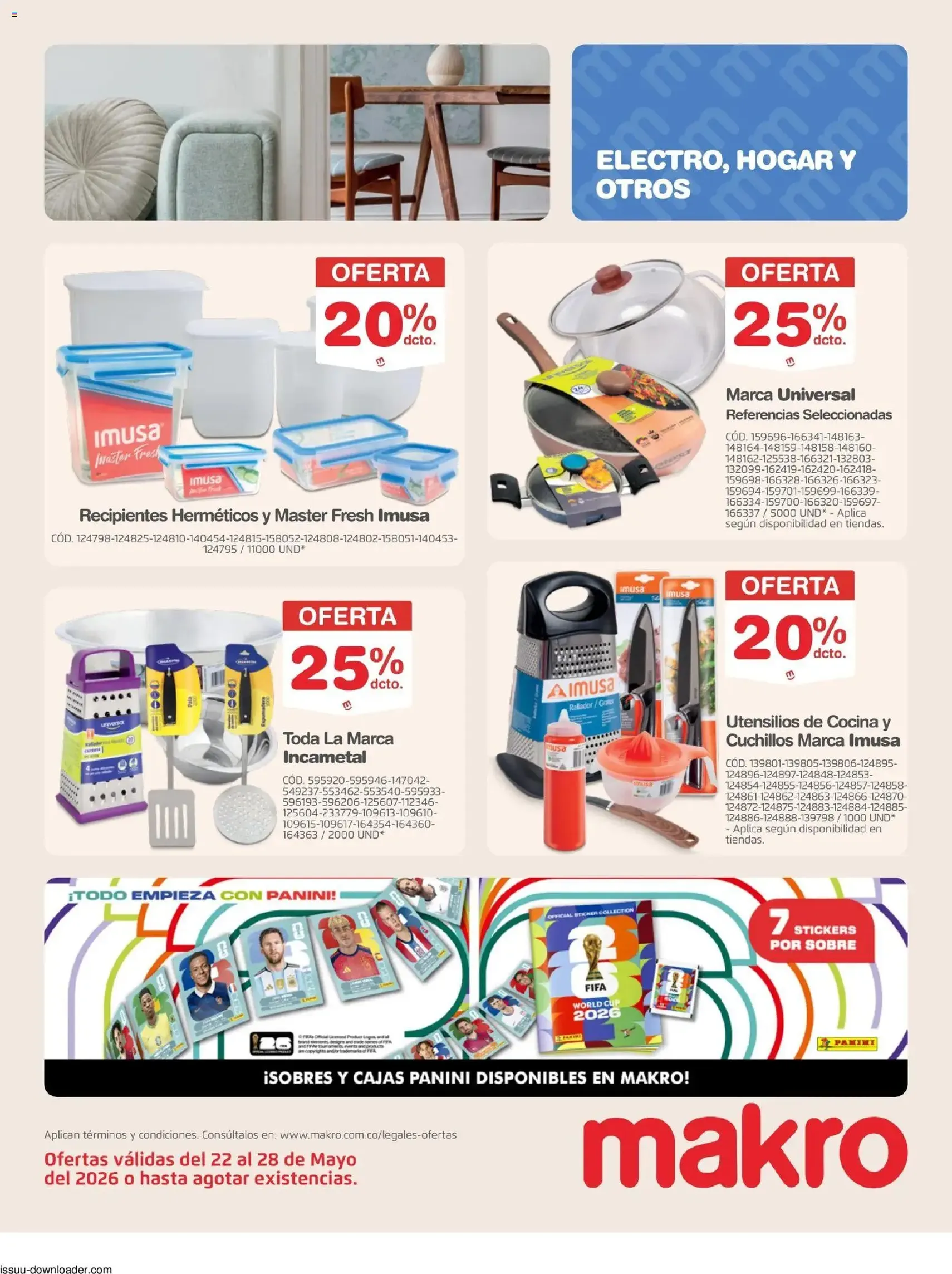 Makro catálogo - folleto válido desde 22/05/2026 página 20 de 28