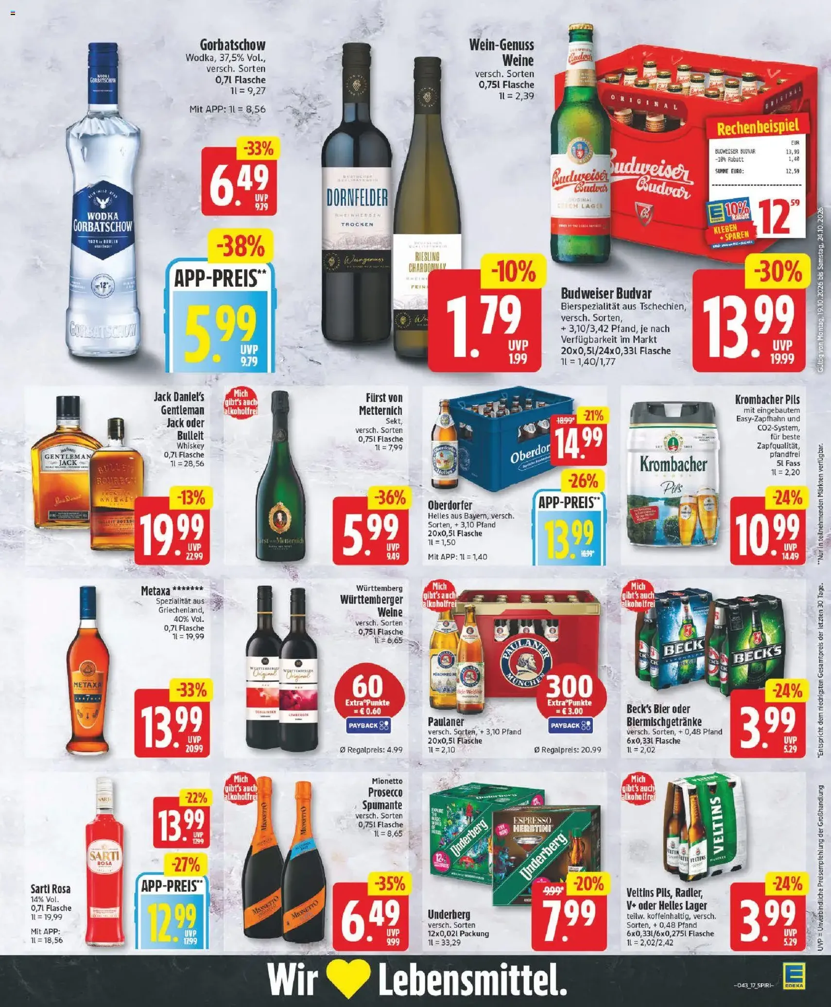 Edeka Prospekt - Gültiger Prospekt ab 19.10.2026, Seite 19 von insgesamt 30