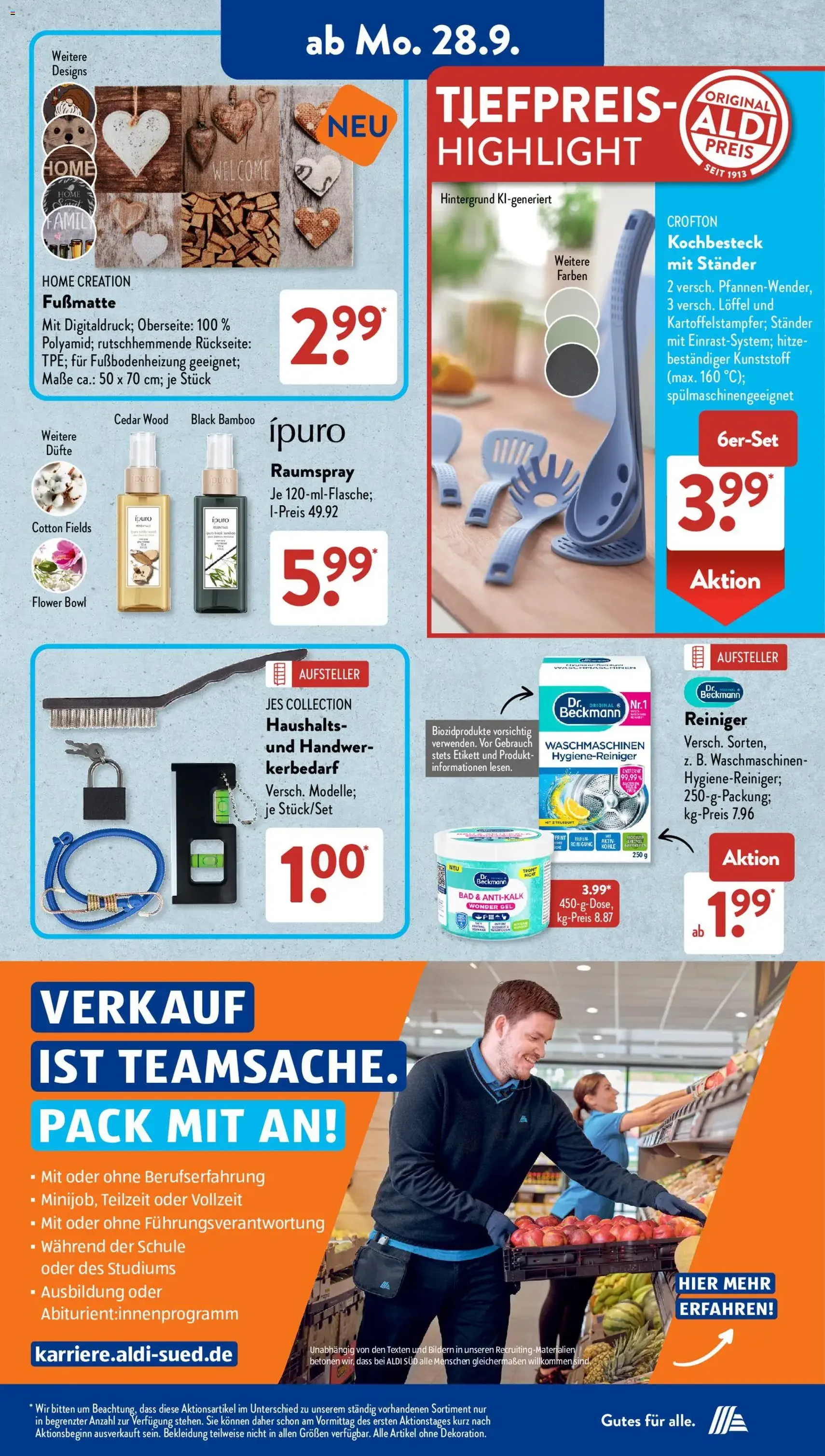 Aldi Süd Prospekt - Gültiger Prospekt ab 28.09.2026, Seite 16 von insgesamt 32
