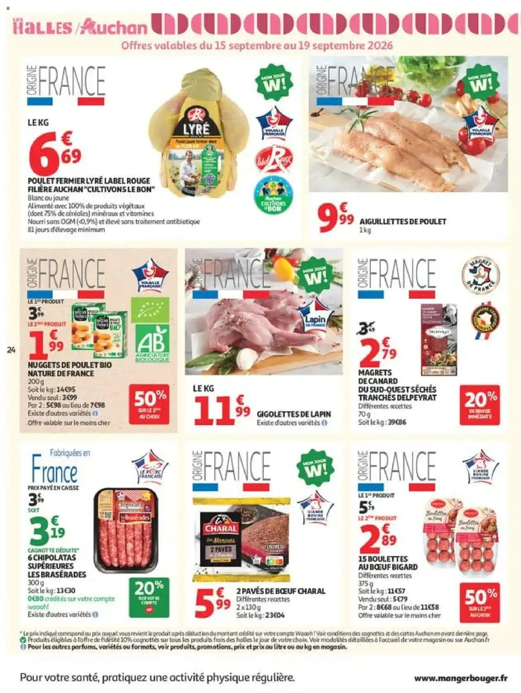 Auchan catalogue - brochure valable à partir du 15/09/2026, page 24 sur 60