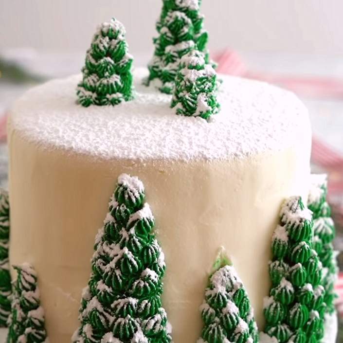 Torta albero di natale