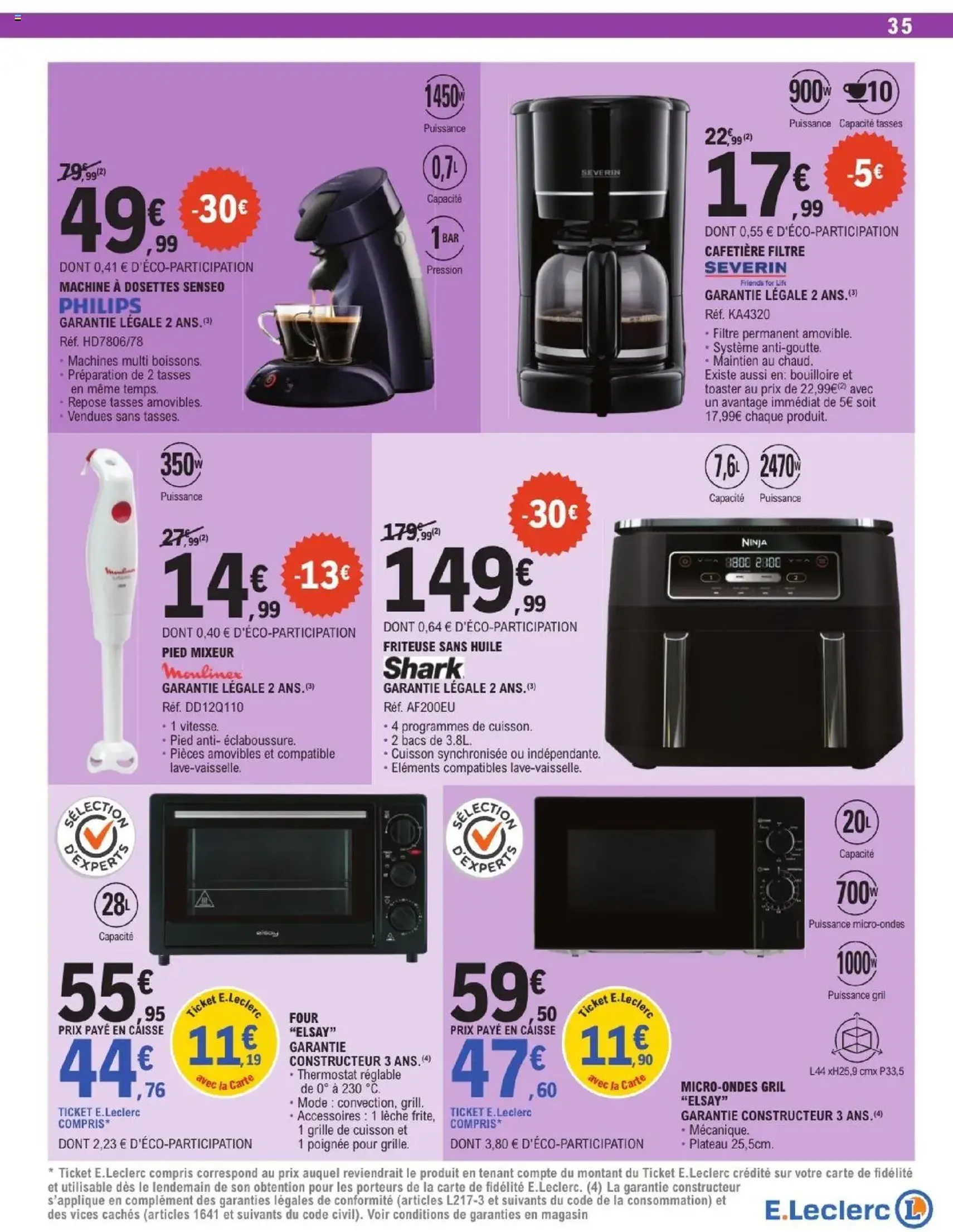 E.Leclerc catalogue semaine 34 - brochure valable à partir du 12/08/2025, page 35 sur 40