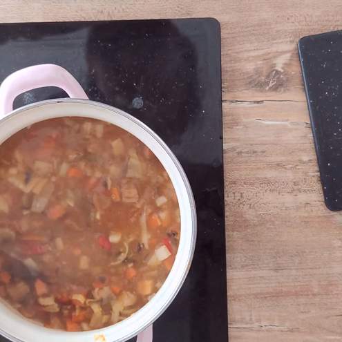 Zupa rybna - etap przygotowania 1