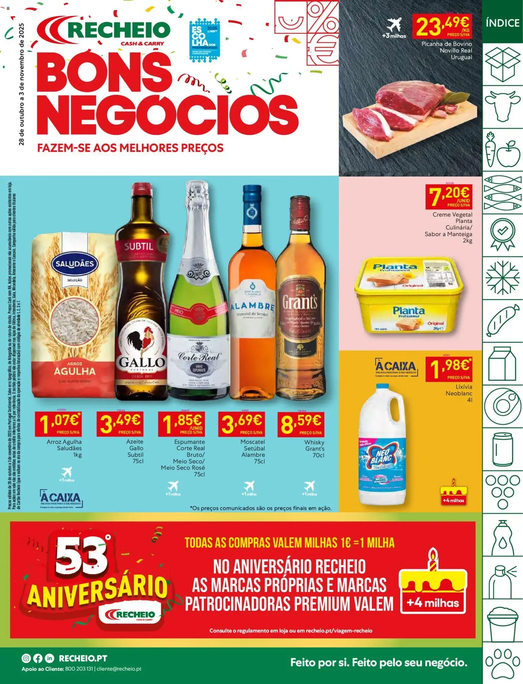 Recheio folheto - folheto válido a partir de 28/10/2025 página 1 de 52 Recheio folheto - folheto válido a partir de 28/10/2025 página 1 de 52