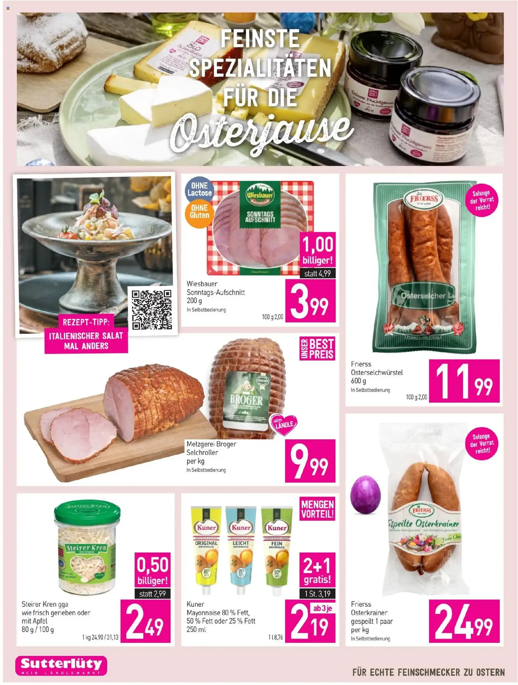 Sutterlüty Flugblatt - Gültiger Prospekt ab 02.04.2026, Seite 8 von insgesamt 24