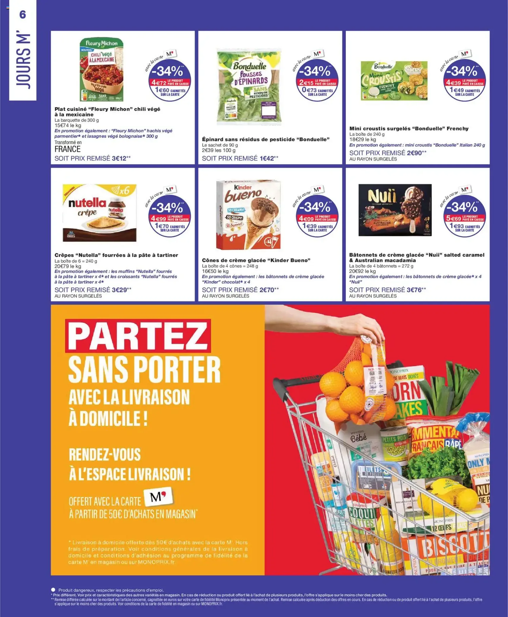 Monoprix catalogue - brochure valable à partir du 04/11/2025, page 6 sur 69