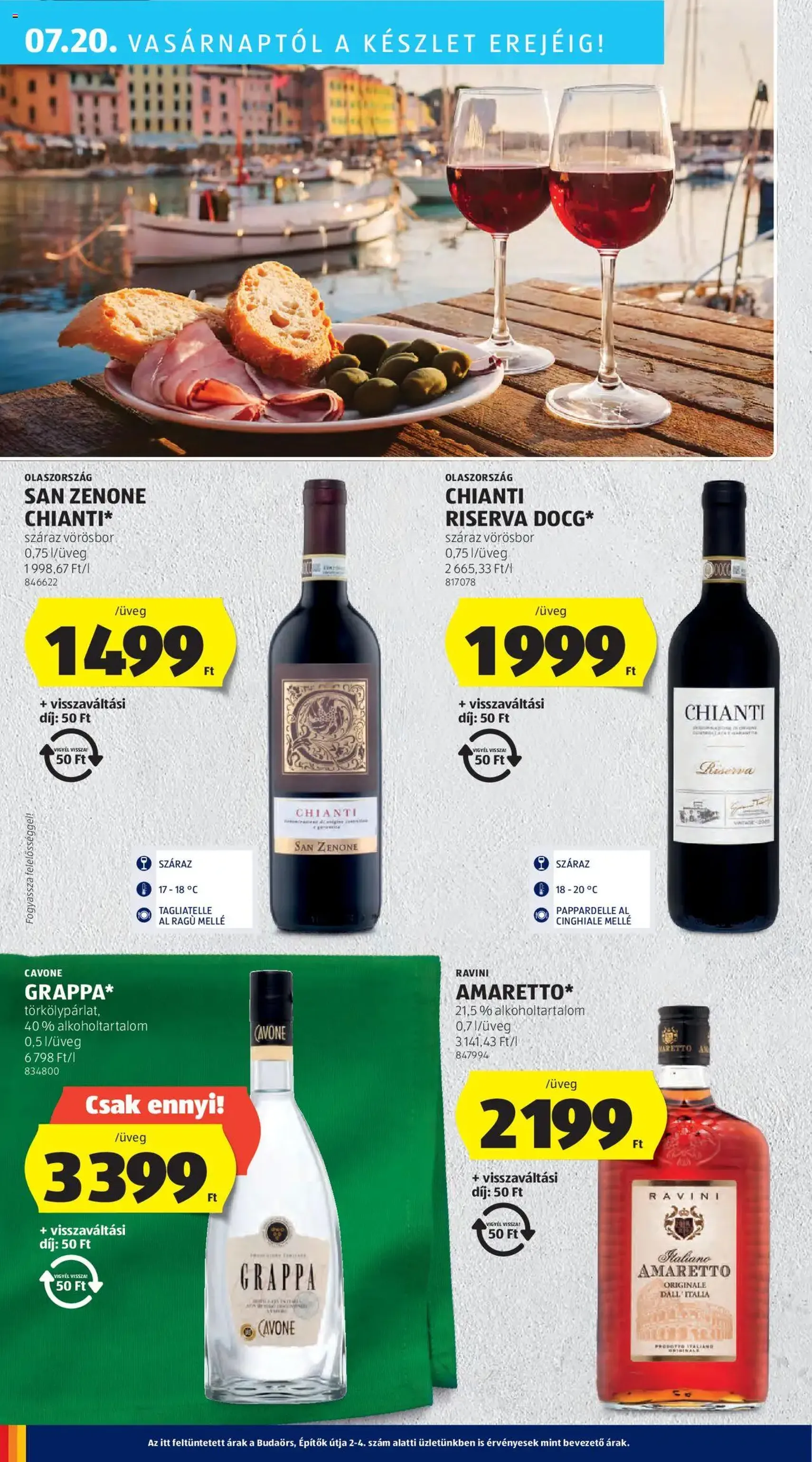 Aldi Akciós újság - 2025.07.17. érvényes szórólap 46 oldal 56 oldalból Aldi Akciós újság - 2025.07.17. érvényes szórólap 46 oldal 56 oldalból