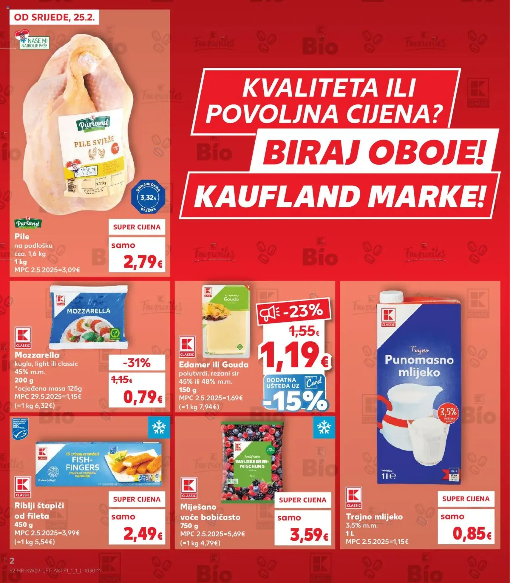 Kaufland HR Akciós újság - 2026.02.25. érvényes szórólap 2 oldal 32 oldalból