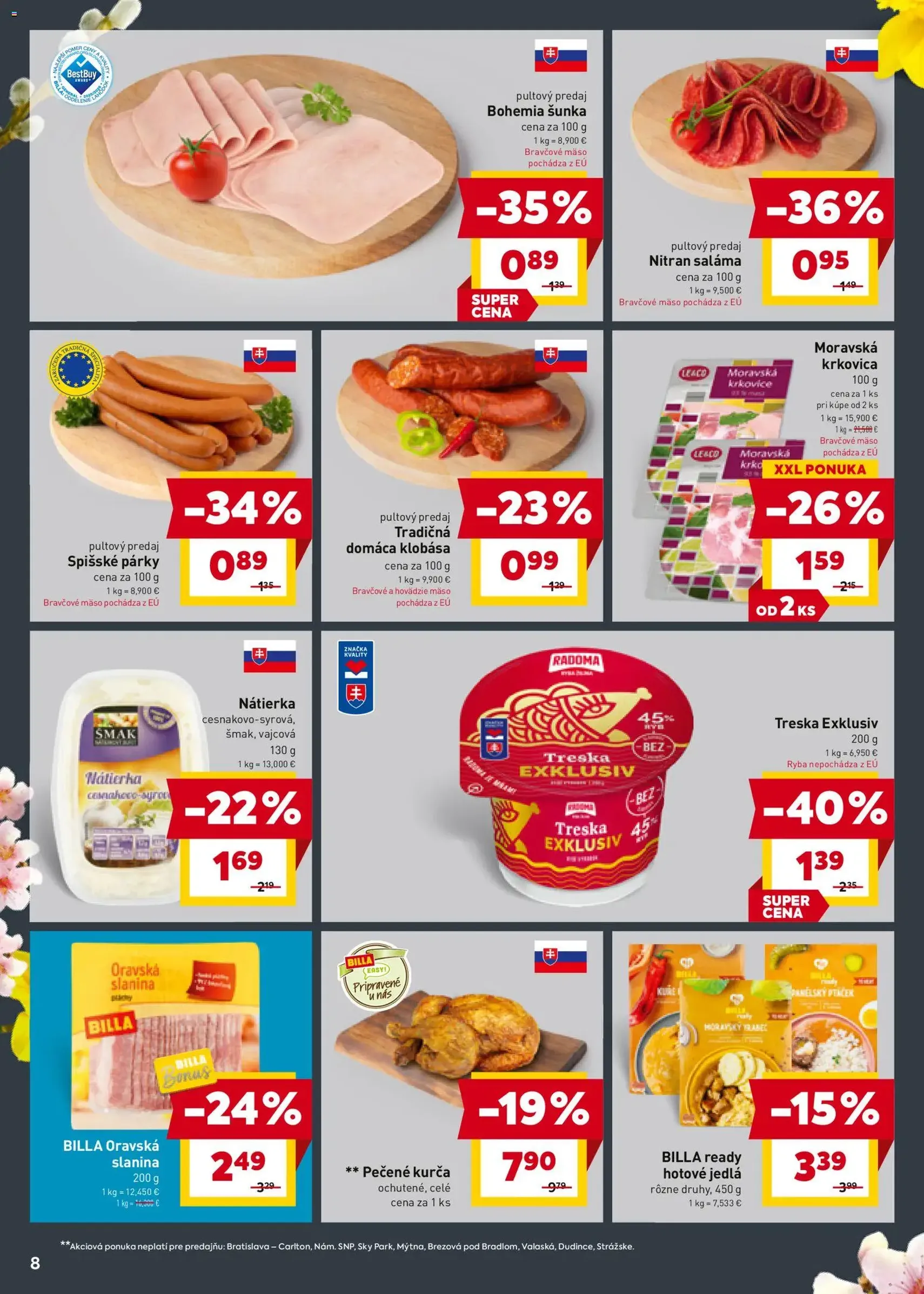Billa leták - platný leták od 18.03.2026 strana 8 z 24