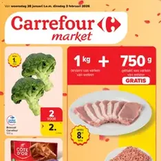 Carrefour market folder week 5 - voorvertoning van de folder geldig vanaf 28/01/2026