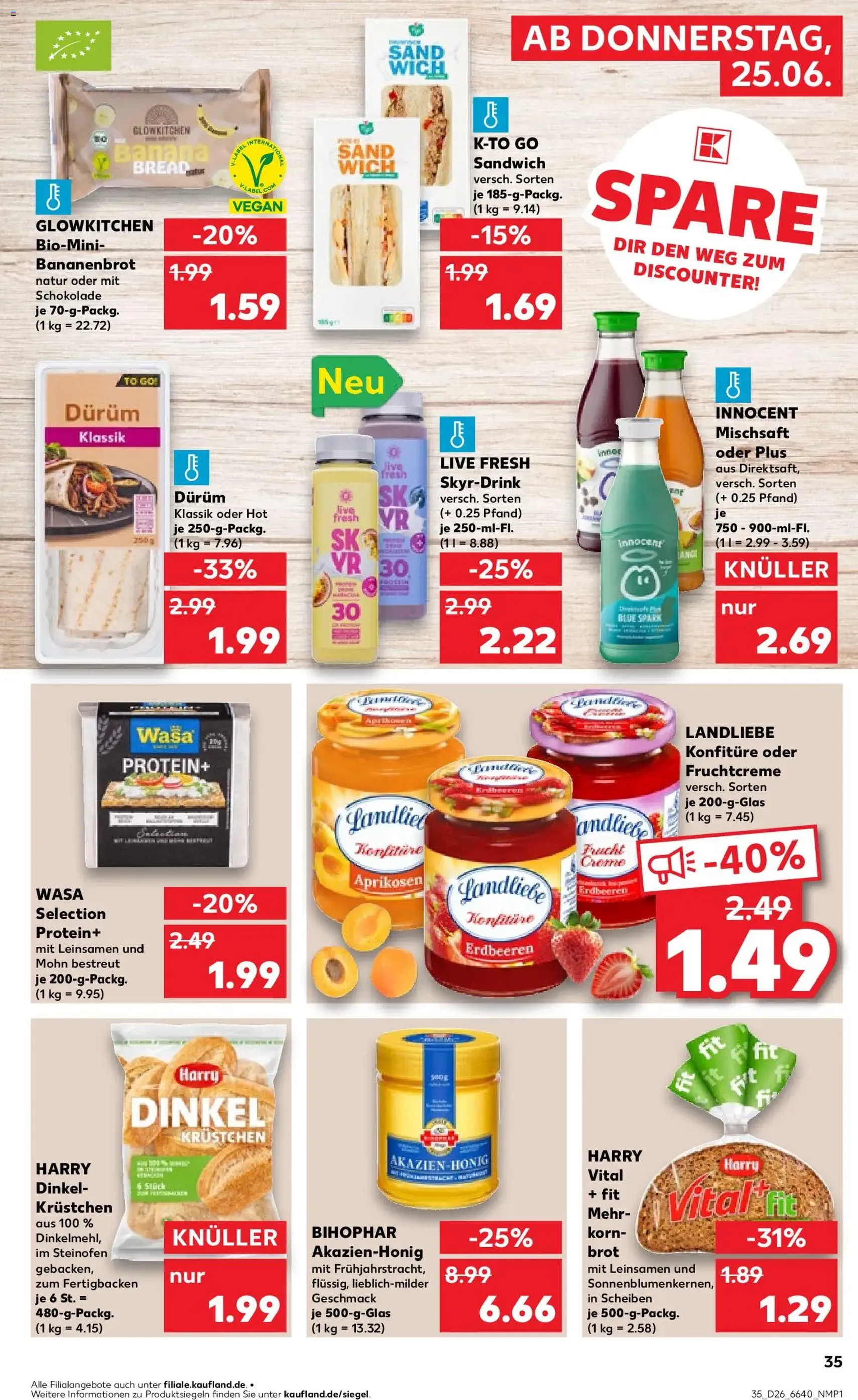 Kaufland Prospekt - Gültiger Prospekt ab 25.06.2026, Seite 35 von insgesamt 58