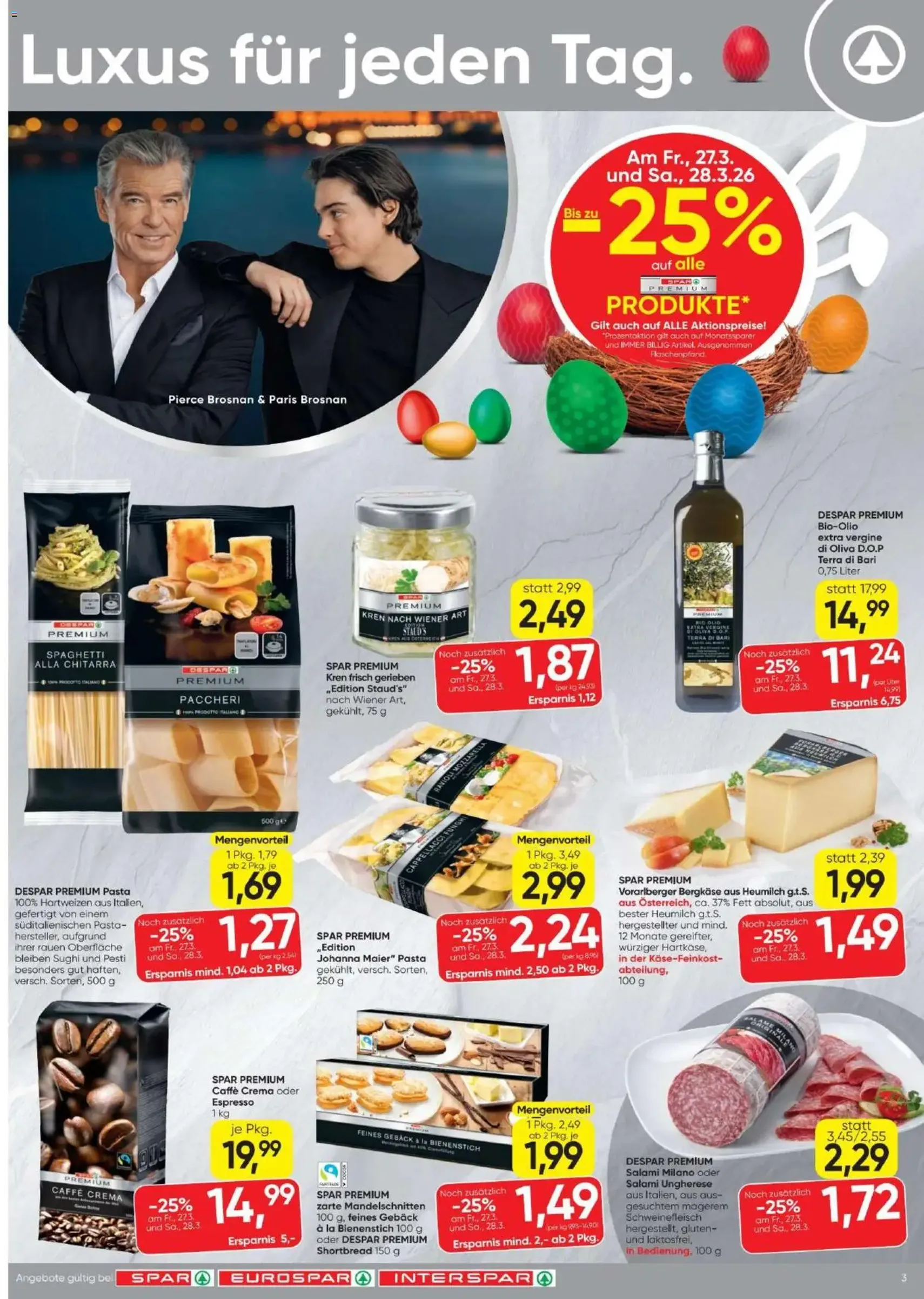 Spar - Flugblatt - Gültiger Prospekt ab 26.03.2026, Seite 3 von insgesamt 20