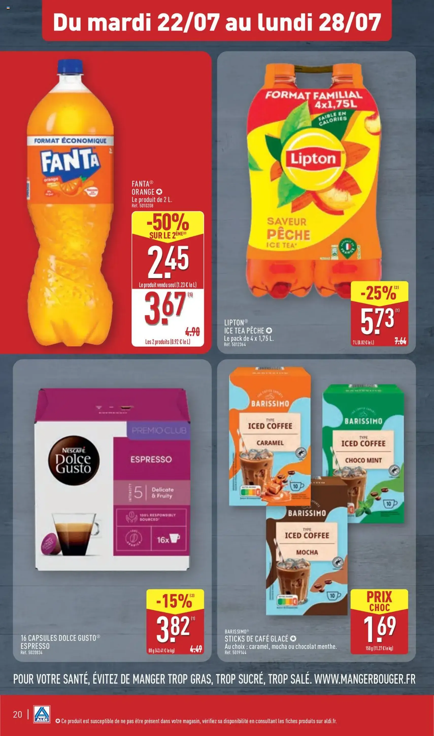 Aldi catalogue semaine 30 - brochure valable à partir du 22/07/2025, page 22 sur 45 Aldi catalogue semaine 30 - brochure valable à partir du 22/07/2025, page 22 sur 45