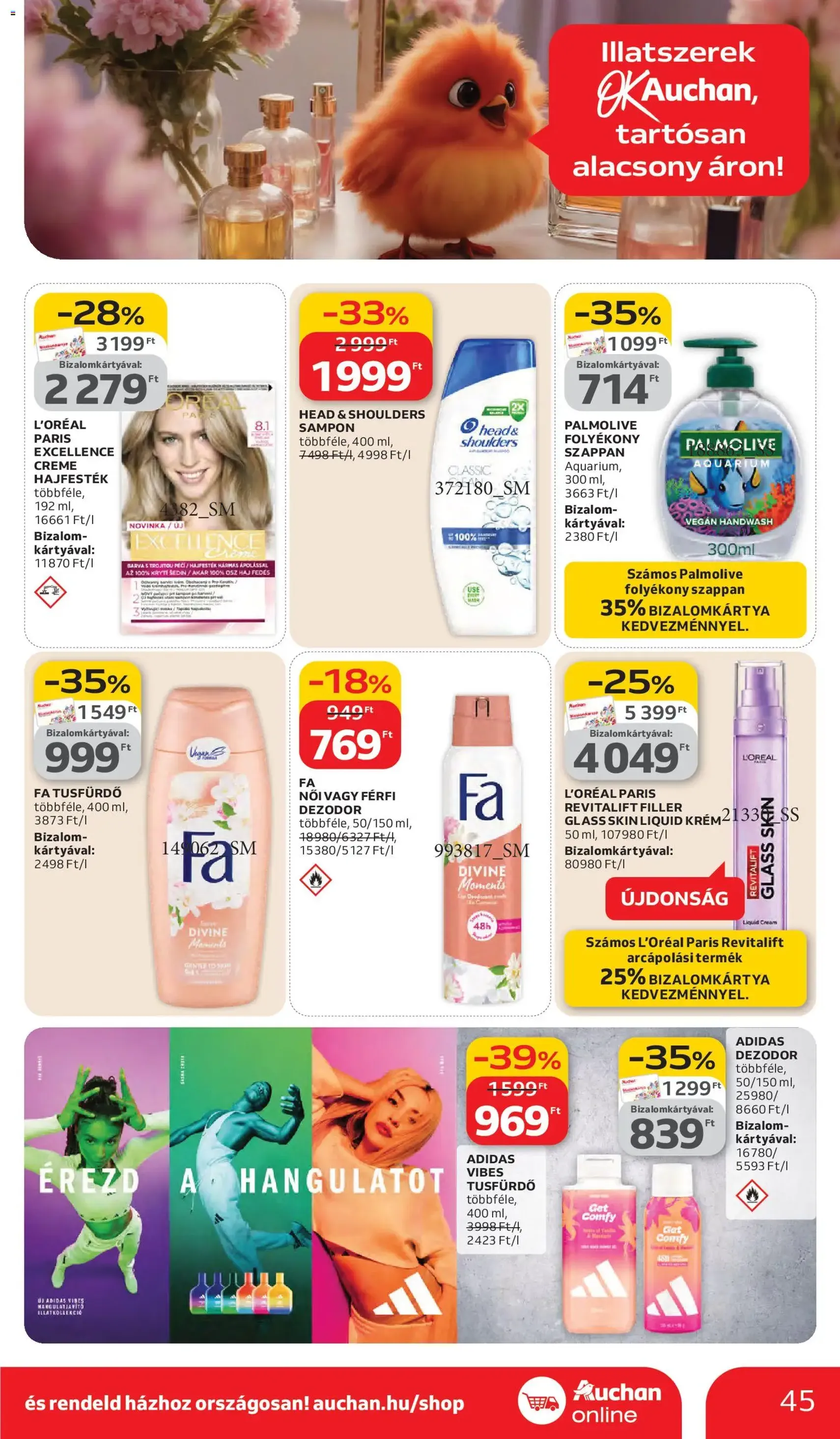 Auchan akciós újság - 2026.03.05. érvényes szórólap 45 oldal 60 oldalból