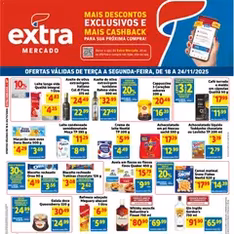 Extra - Ofertas de Mercado - pré-visualização do folheto, válido a partir de 18/11/2025