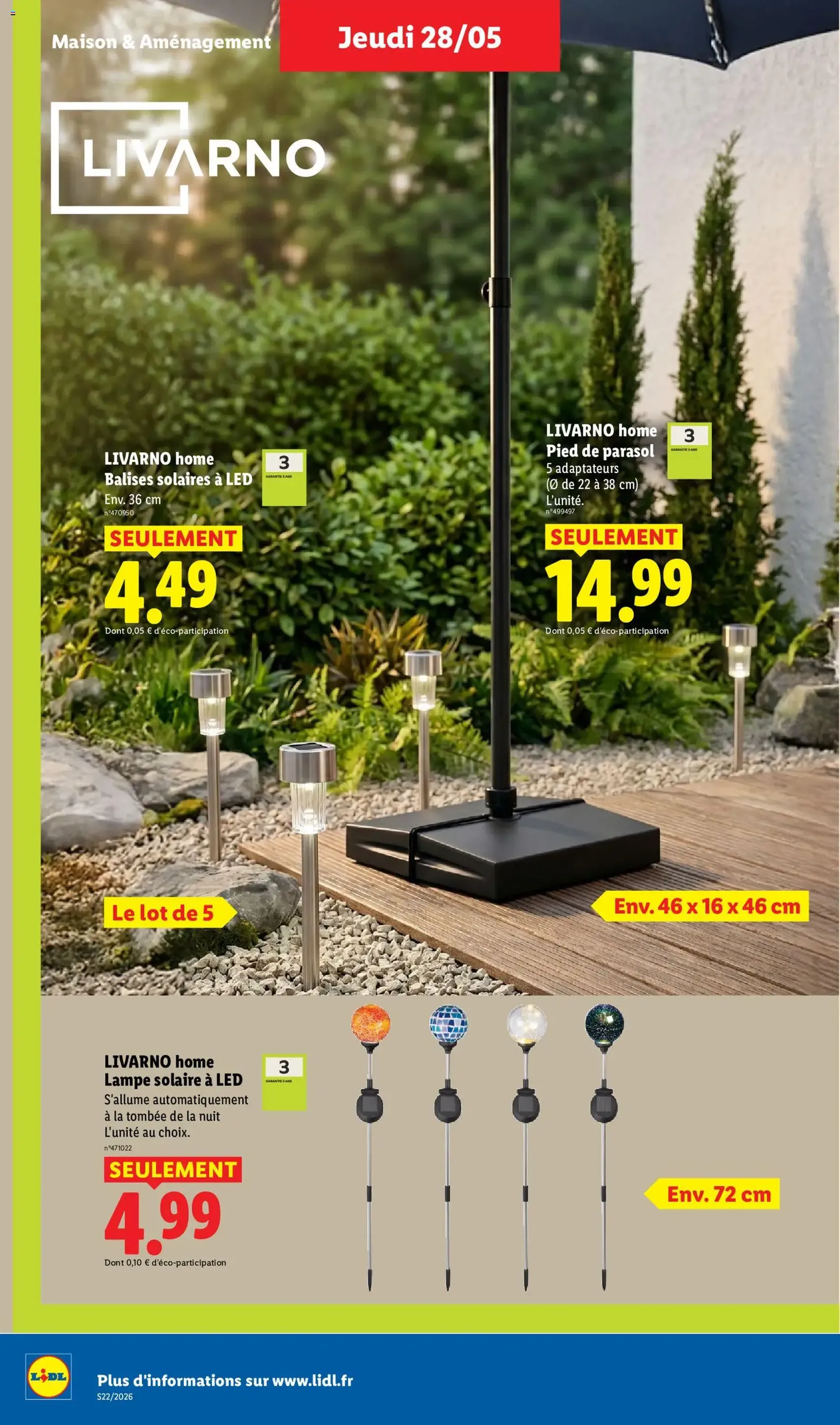 LIDL catalogue - brochure valable à partir du 28/05/2026, page 40 sur 69