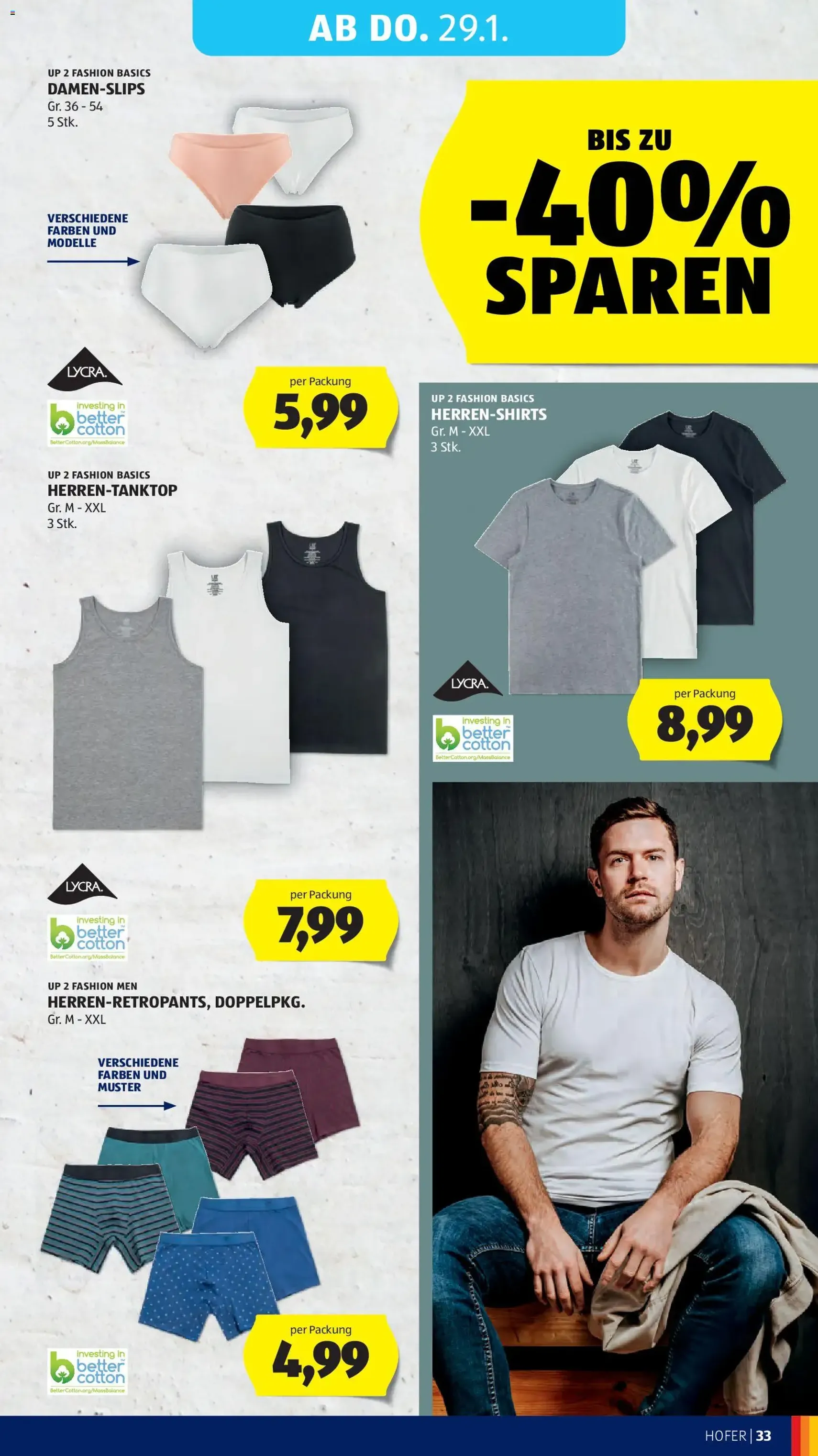 Hofer Flugblatt - Gültiger Prospekt ab 23.01.2026, Seite 37 von insgesamt 45