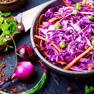Recipe preview Red Cabbage Salad with Carrot