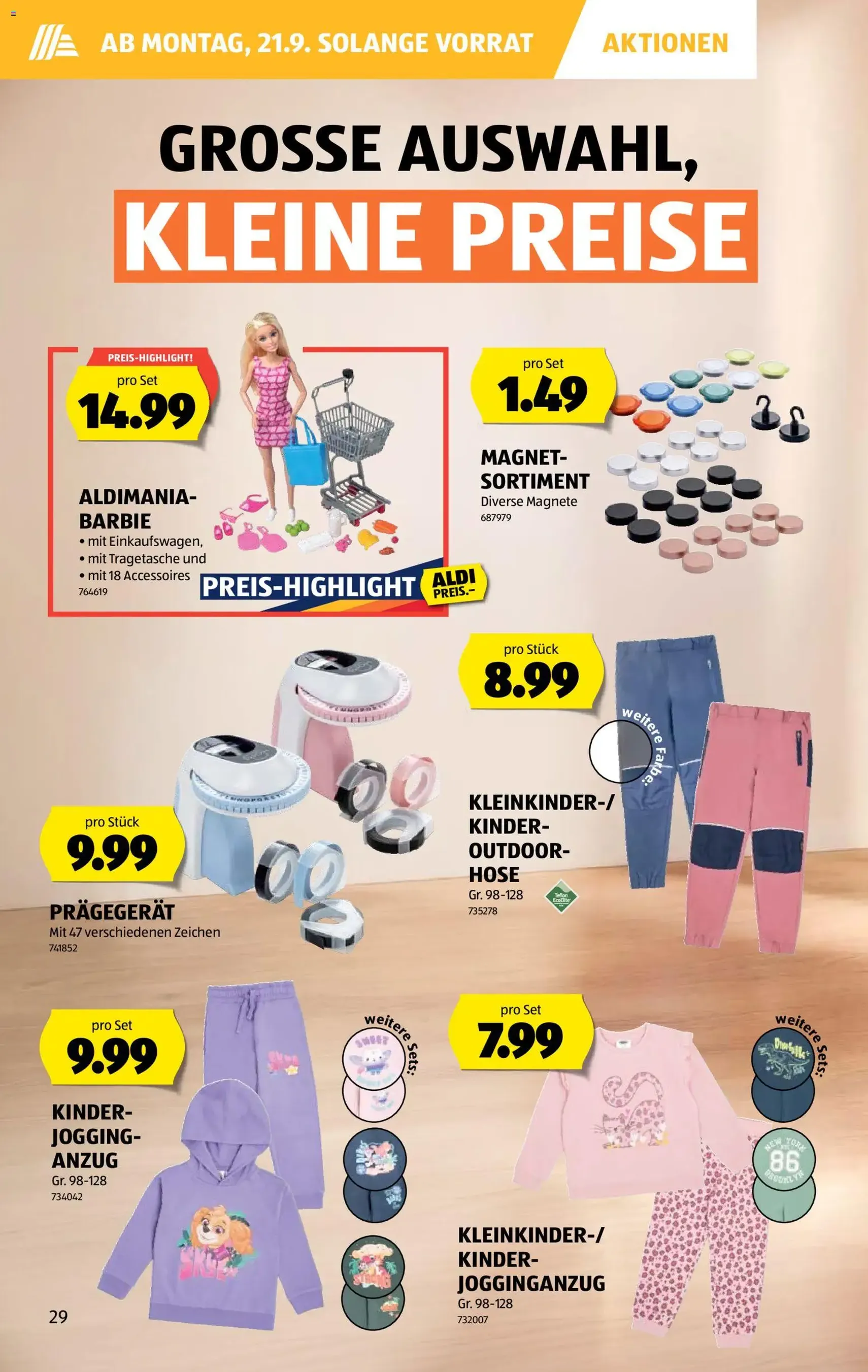 Aldi aktionen - Gültiger Prospekt ab 17.09.2026, Seite 28 von insgesamt 36