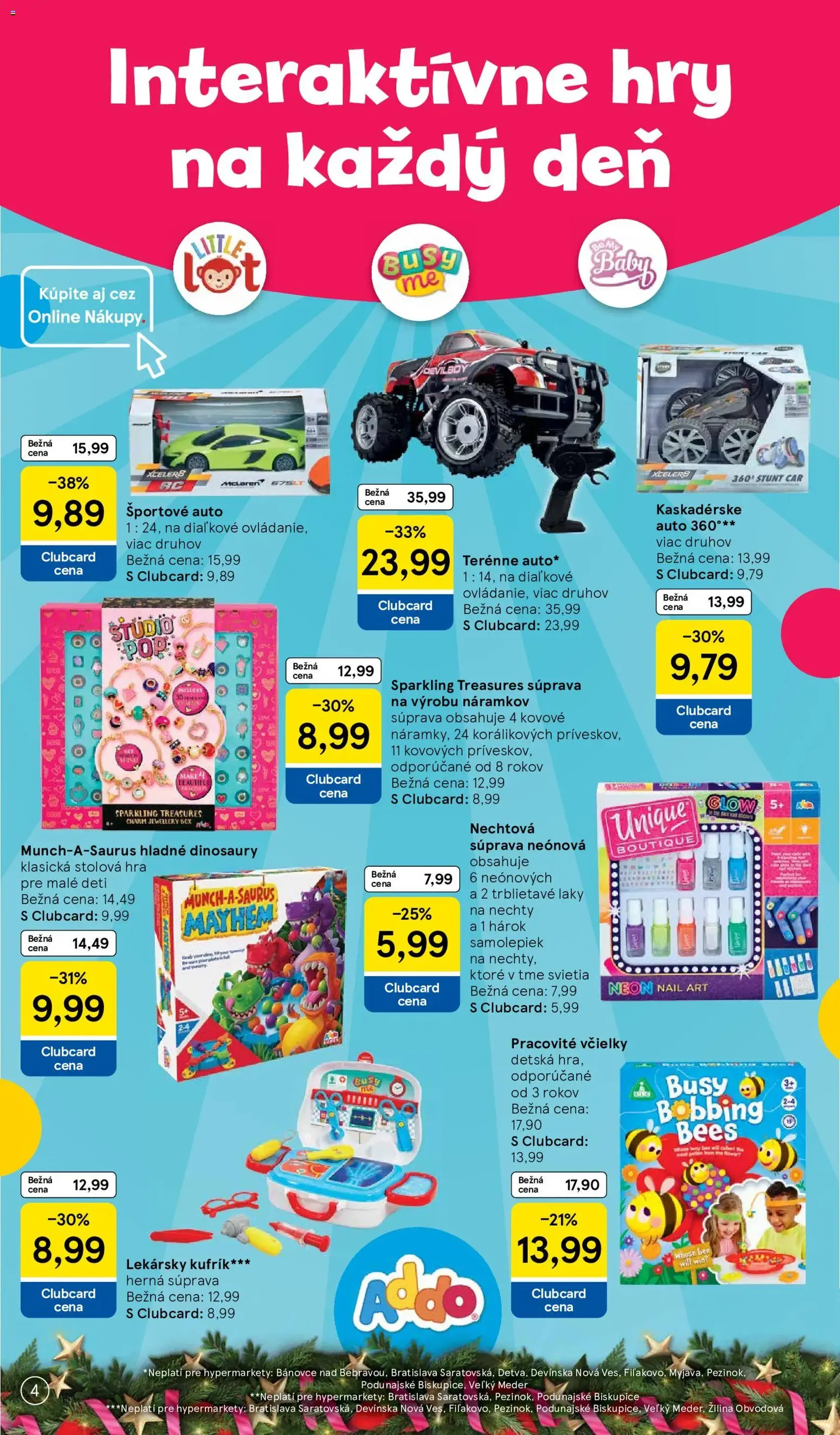 Tesco katalóg hračiek - platný leták od 26.10.2026 strana 4 z 36