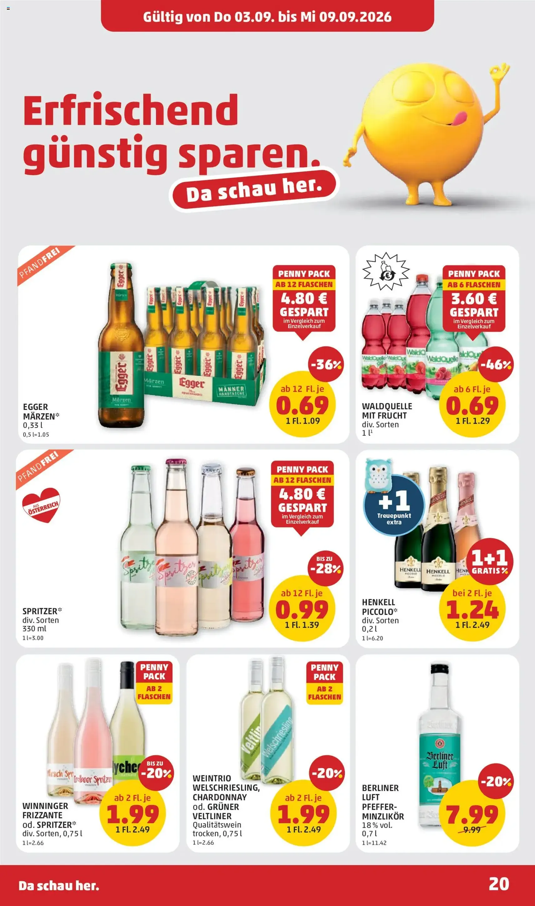Penny Markt Flugblatt - Gültiger Prospekt ab 03.09.2026, Seite 20 von insgesamt 32