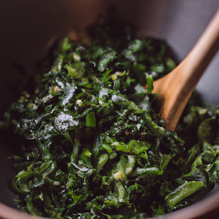 Recipe preview How to cook Simple Garlicky Swiss Chard