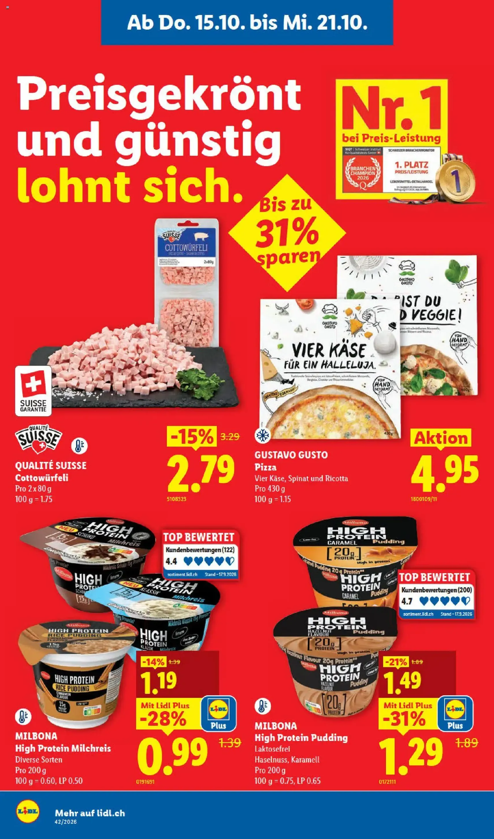 Lidl aktionen - Gültiger Prospekt ab 15.10.2026, Seite 8 von insgesamt 40