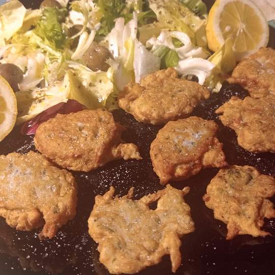 Anteprima ricetta Frittelle di Bianchetti senza Uova