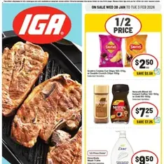 IGA Catalogue - Flyer preview valid from 28/01/2026