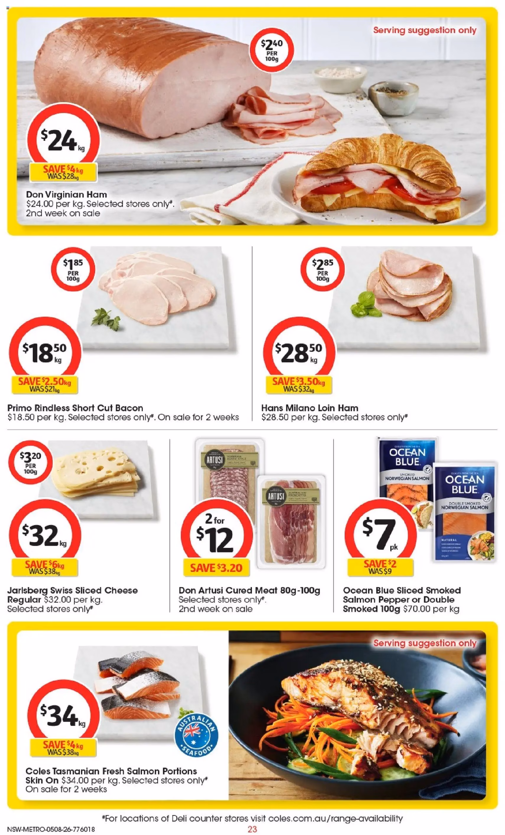 Coles catalogue - valid flyer from 04/08/2026, page 23 of 52