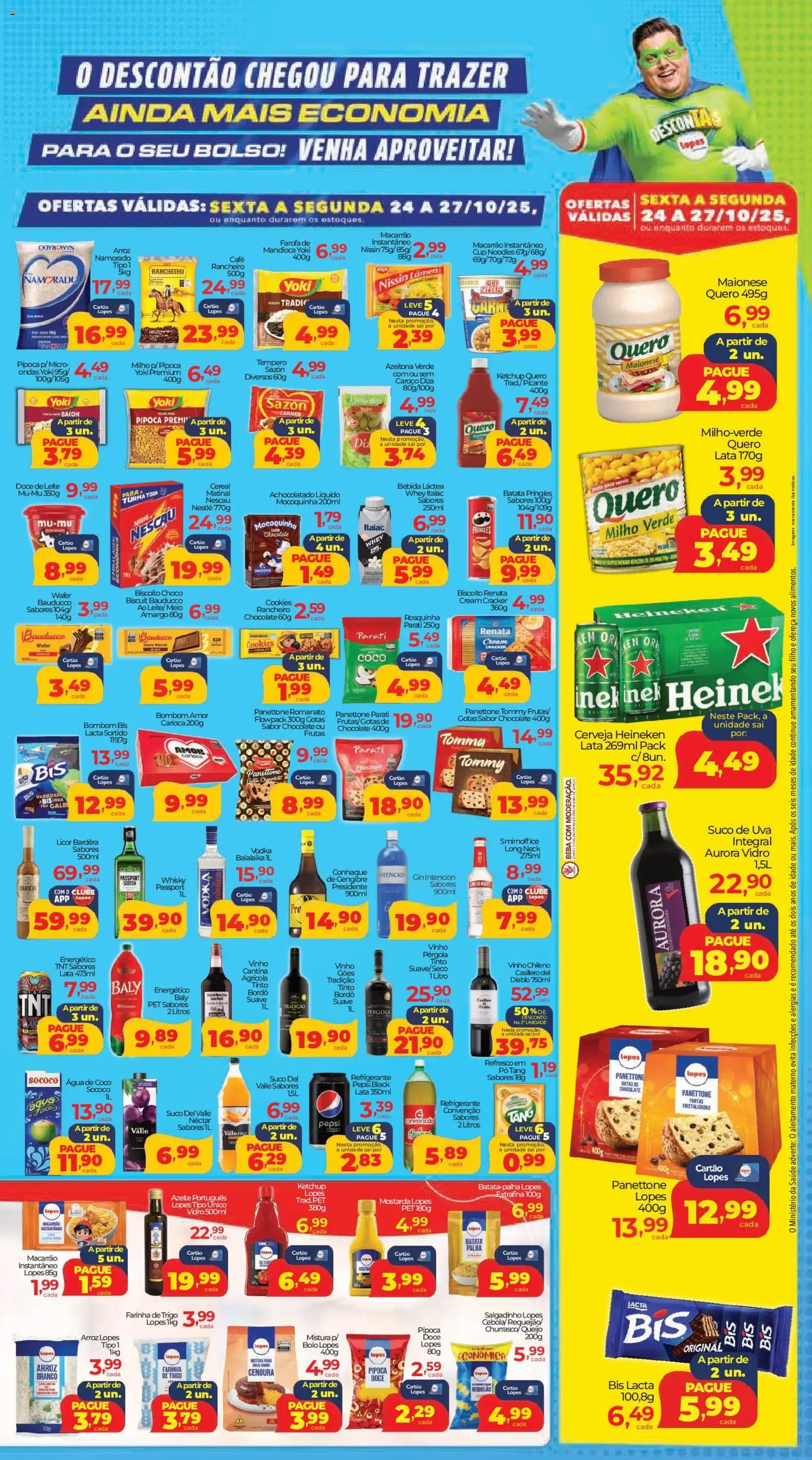 Lopes Supermercados - Ofertas da semana - folheto válido a partir de 24/10/2025 página 3 de 4