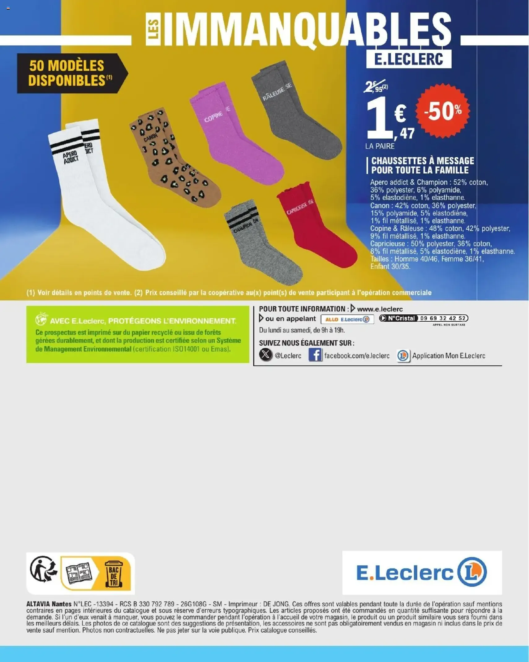 E.Leclerc catalogue de la semaine 18 - brochure valable à partir du 28/04/2026, page 32 sur 32