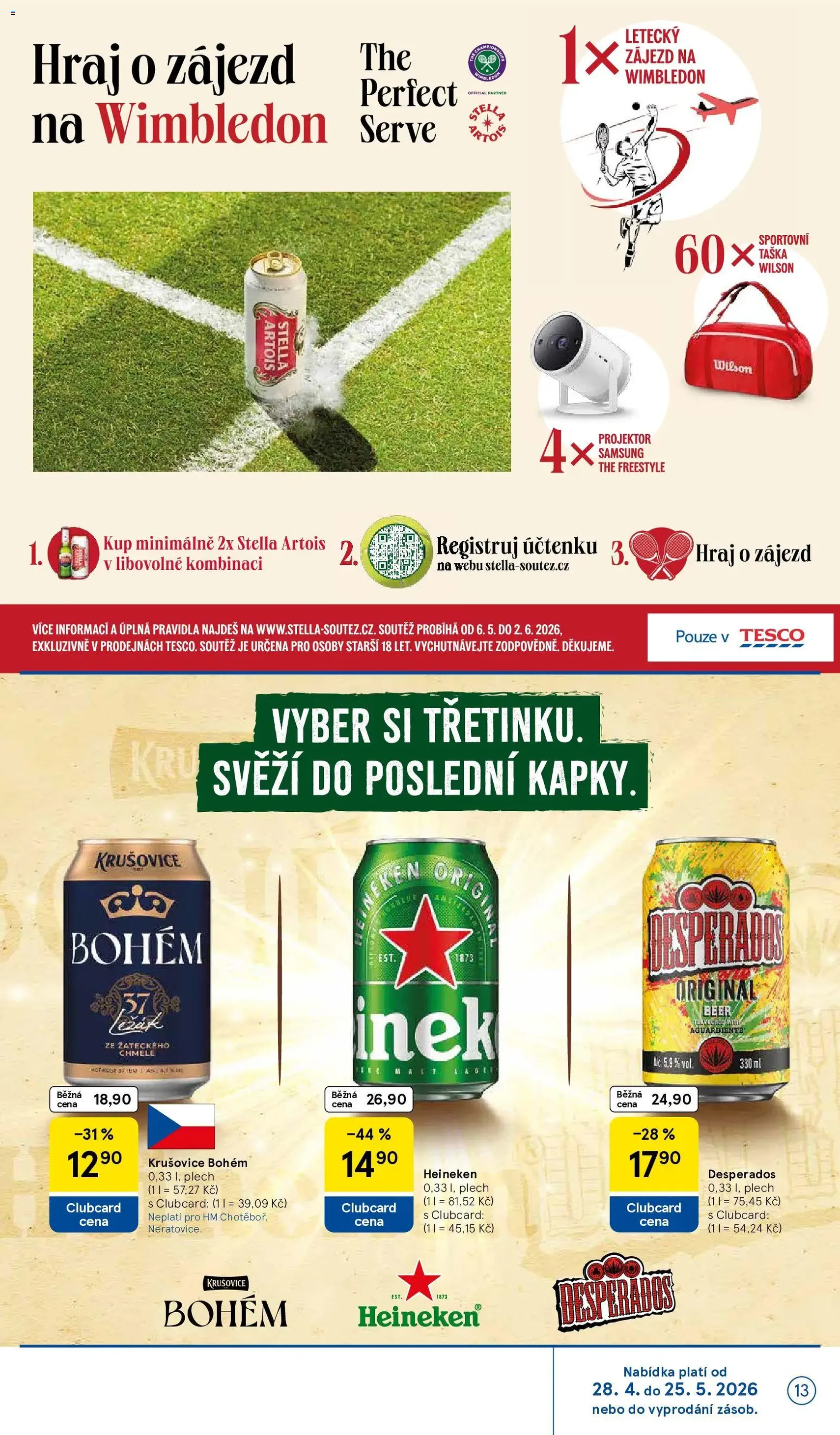 Tesco leták - Hypermarket - platný leták od 13.05.2026 strana 13 z 34