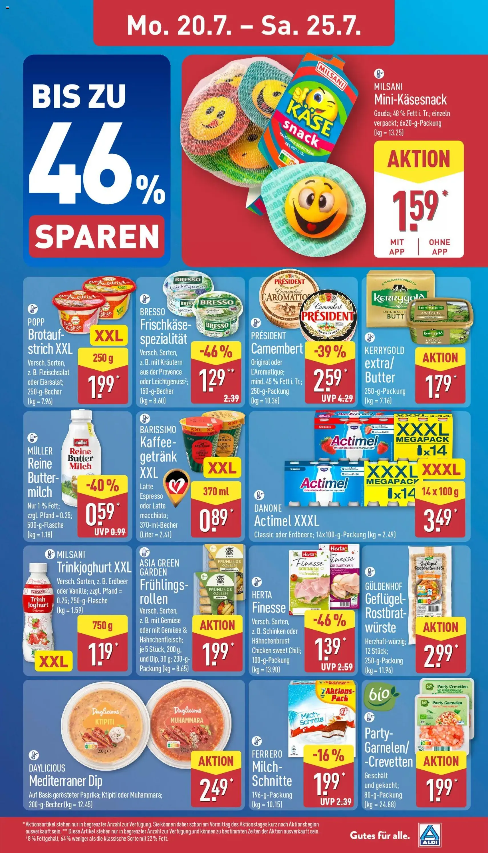 Aldi Prospekt - Gültiger Prospekt ab 20.07.2026, Seite 7 von insgesamt 42