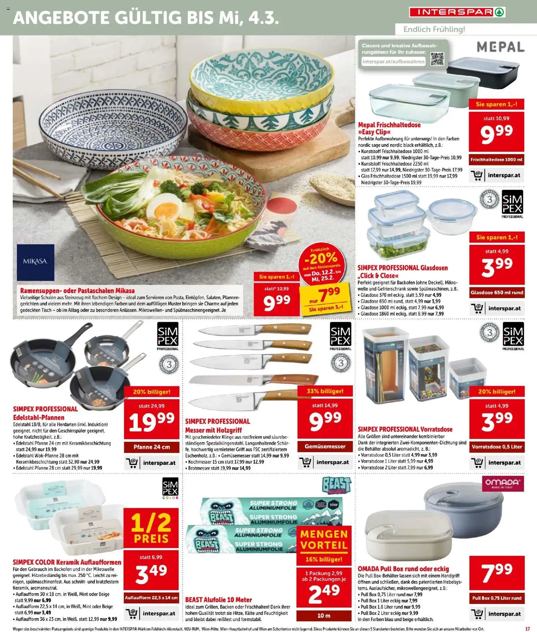 Interspar Flugblatt - Gültiger Prospekt ab 12.02.2026, Seite 17 von insgesamt 24