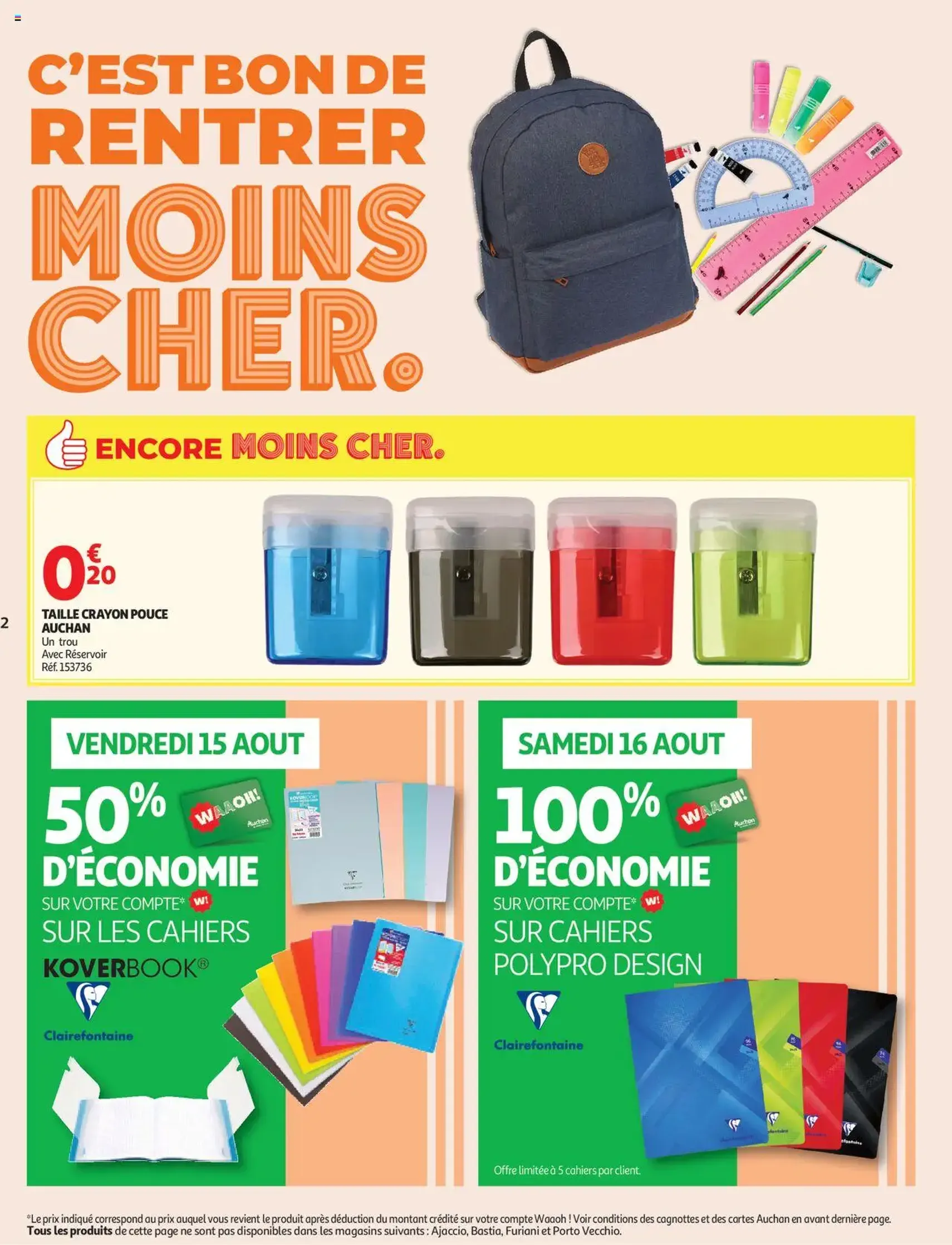 Auchan prospectus - brochure valable à partir du 12/08/2025, page 2 sur 38 Auchan prospectus - brochure valable à partir du 12/08/2025, page 2 sur 38