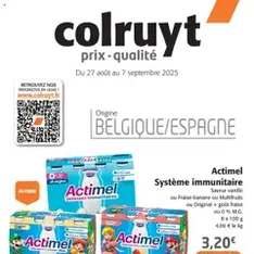 Colruyt catalogue - Prévisualisation du catalogue valable à partir du 27/08/2025