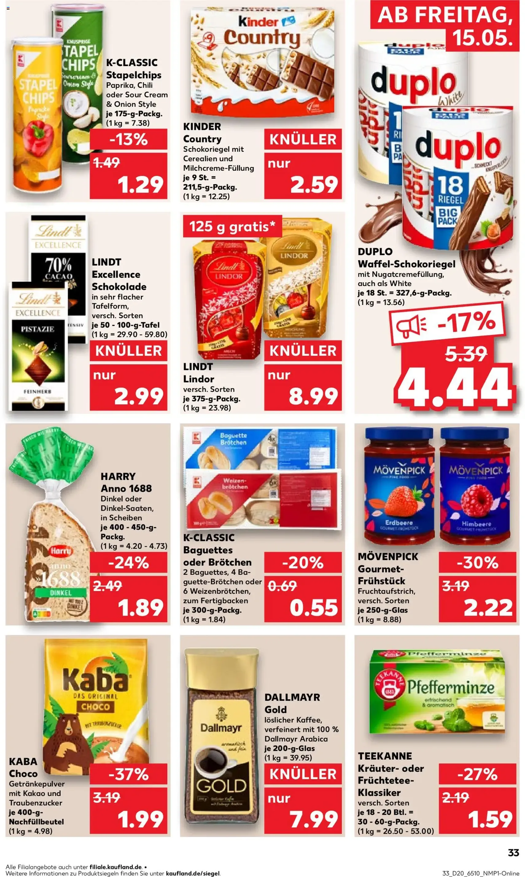 Kaufland DE - DE Folder Köln - geldige folder vanaf 15-05-2026 pagina 33 van 54