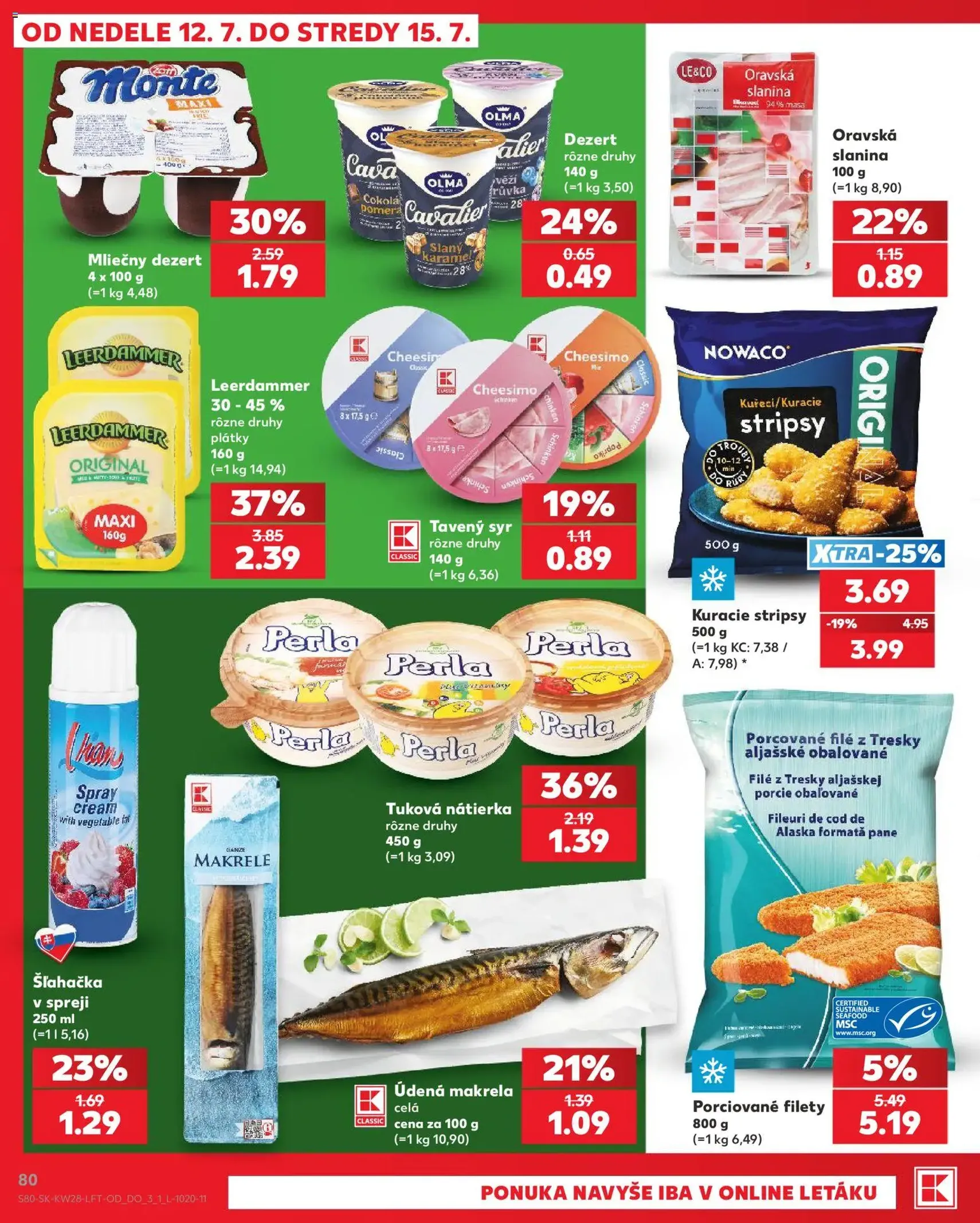 Kaufland leták - platný leták od 09.07.2026 strana 80 z 82