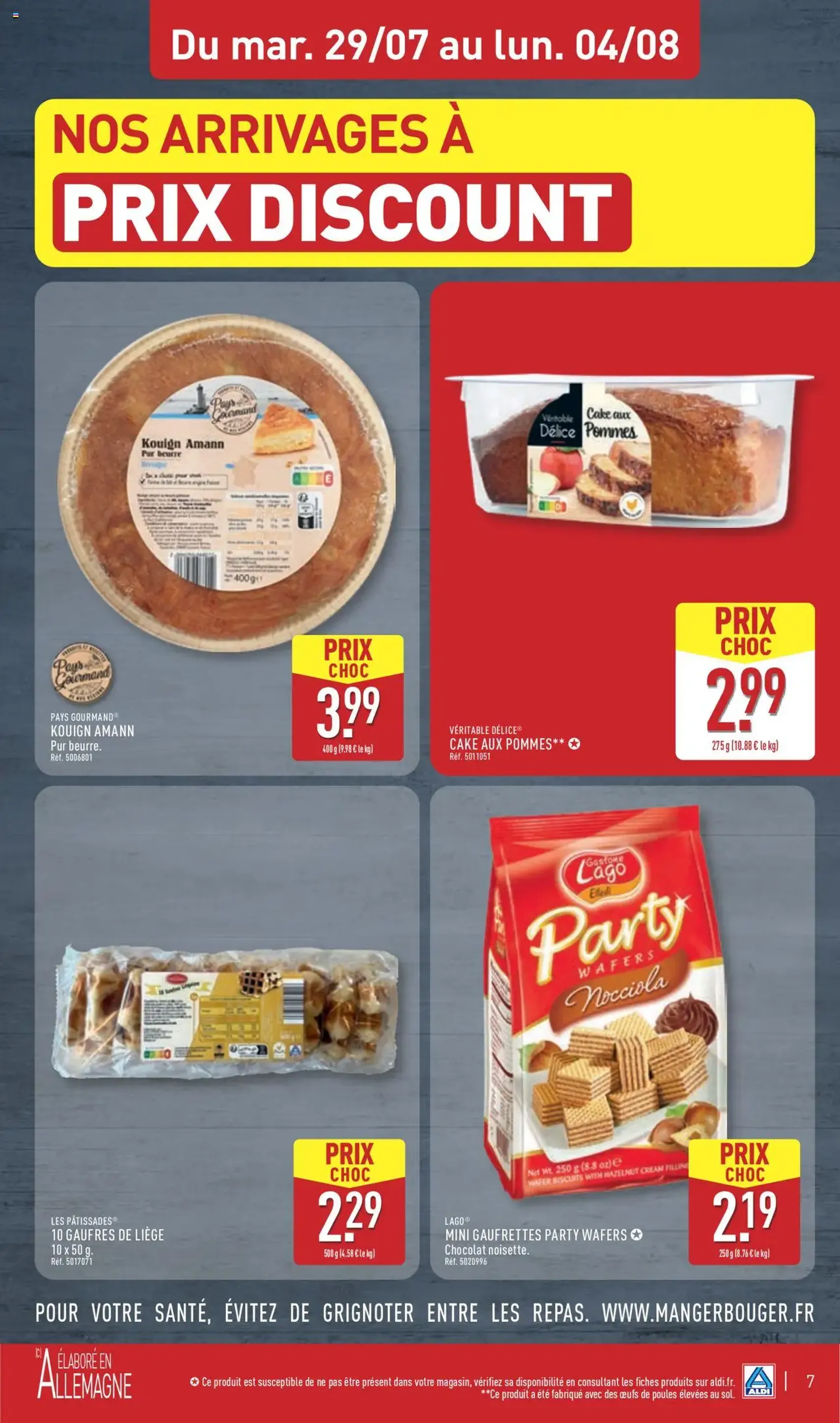 Aldi catalogue de la semaine 31 - brochure valable à partir du 29/07/2025, page 9 sur 50