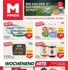 MPREIS Flugblatt - Prospekt Vorschau gültig ab 11.09.2025