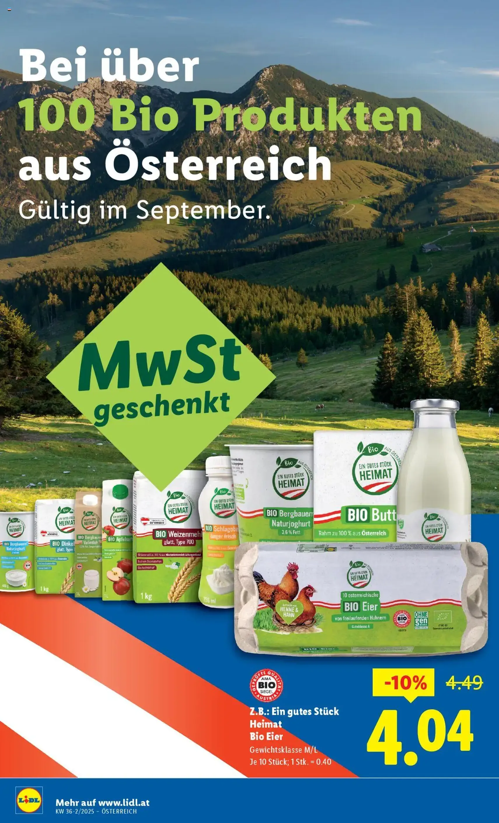 Lidl Flugblatt - Gültiger Prospekt ab 04.09.2025, Seite 4 von insgesamt 49 Lidl Flugblatt - Gültiger Prospekt ab 04.09.2025, Seite 4 von insgesamt 49